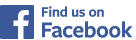 Find us on Facebook badge